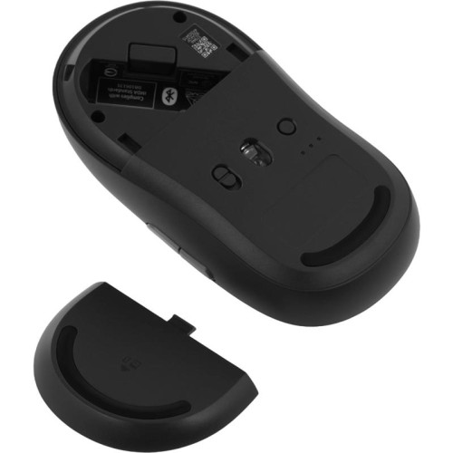 Мышь Xiaomi Wireless Mouse 3 черный оптическая 1200dpi silent беспров. BT/Radio USB для ноутбука 4but (BHR8913GL)