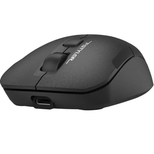 Мышь A4Tech Fstyler FG16CS Air2 черный оптическая 2000dpi silent беспров. USB для ноутбука 3but (FG16CS AIR2 BLACK)