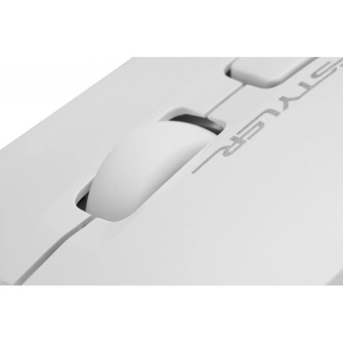 Мышь A4Tech Fstyler FG16CS Air белый оптическая 2000dpi silent беспров. USB для ноутбука 4but (FG16CS AIR WHITE)