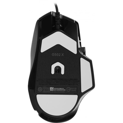 Мышь Logitech G502 X черный оптическая 25600dpi USB 13but (910-006142)