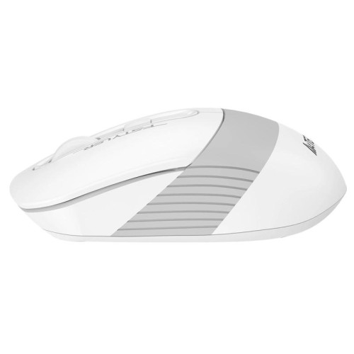 Мышь A4Tech Fstyler FB10C белый/серый оптическая 2000dpi беспров. BT/Radio USB 4but (FB10C GRAYISH WHITE)