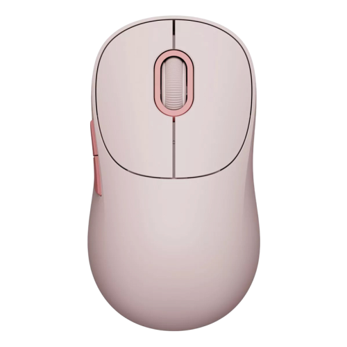 Мышь Xiaomi Wireless Mouse 3 розовый оптическая 1200dpi silent беспров. BT/Radio USB для ноутбука 4but (BHR8911GL)