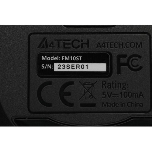 Мышь A4Tech Fstyler FM10ST серый/черный оптическая 1600dpi silent USB для ноутбука 3but (FM10ST GREY)