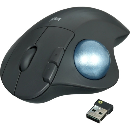 Трекбол Logitech M575S черный оптическая 2000dpi беспров. BT/Radio USB2.0 (910-007035) Трекбол Logitech M575S черный оптическая 2000dpi беспров. BT/Radio USB2.0 (910-007035)