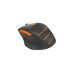 Мышь A4Tech Fstyler FG30S серый/оранжевый оптич. 2000dpi silent беспров. USB 6but (FG30S ORANGE)