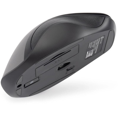 Мышь Oklick 504MW черный/серый оптическая 1600dpi silent беспров. USB 6but (2004736)