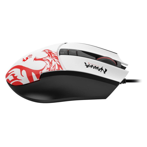Мышь A4Tech Bloody L65 Max белый/рисунок оптическая 12000dpi USB 6but (L65 MAX NARAKA)