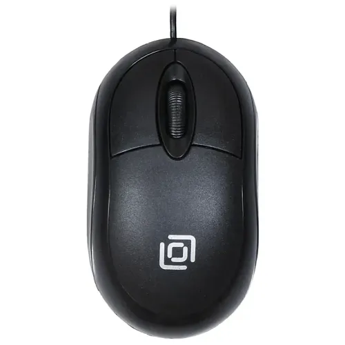 Мышь Oklick 105S черный оптическая 800dpi USB для ноутбука 3but (400941)