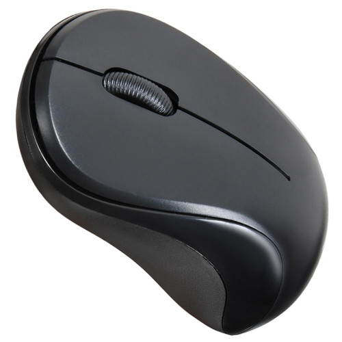 Мышь Oklick 605SW черный оптическая 1200dpi беспров. USB для ноутбука 3but (384108)