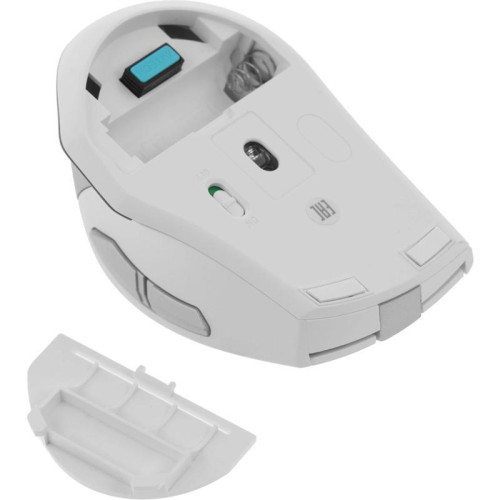 Мышь A4Tech Fstyler FG35 серебристый/белый оптическая (2000dpi) беспроводная USB (6but) FG35 SILVER