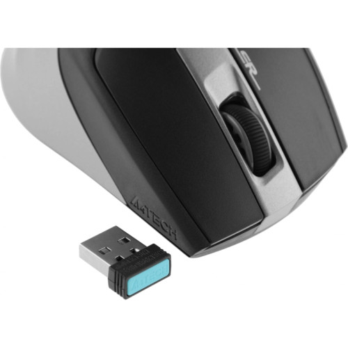 Мышь A4Tech Fstyler FG35 серый/черный оптическая 2000dpi беспров. USB 6but (FG35 GREY) Мышь A4Tech Fstyler FG35 серый/черный оптическая 2000dpi беспров. USB 6but (FG35 GREY)