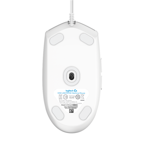 Мышь Logitech Mouse G102 LightSync White Gaming