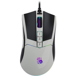 Мышь A4Tech Bloody W90 Max белый/черный оптическая 10000dpi USB 10but (W90 MAX PANDA)