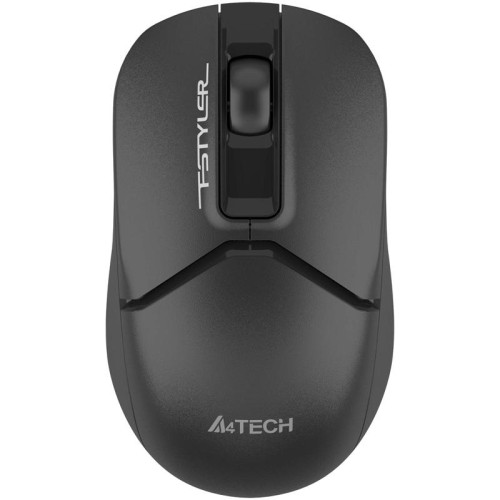 Мышь A4Tech Fstyler FG12S черный оптическая 1200dpi silent беспров. USB 3but (FG12S BLACK)