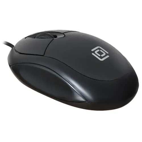 Мышь Oklick 105S черный оптическая 800dpi USB для ноутбука 3but (400941)