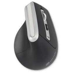 Мышь Oklick 991MW серый оптическая 2400dpi silent беспров. BT/Radio USB для ноутбука 7but (1885263)