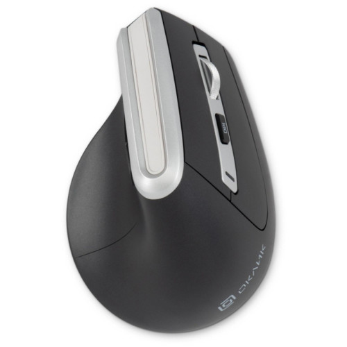 Мышь Oklick 991MW серый оптическая 2400dpi silent беспров. BT/Radio USB для ноутбука 7but (1885263)