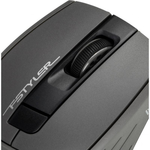 Мышь A4Tech Fstyler FG30S серый оптическая 2000dpi silent беспров. USB 6but (FG30S GREY)