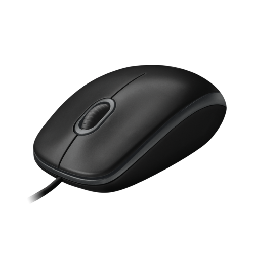 Logitech Optical Mouse B100  Black USB