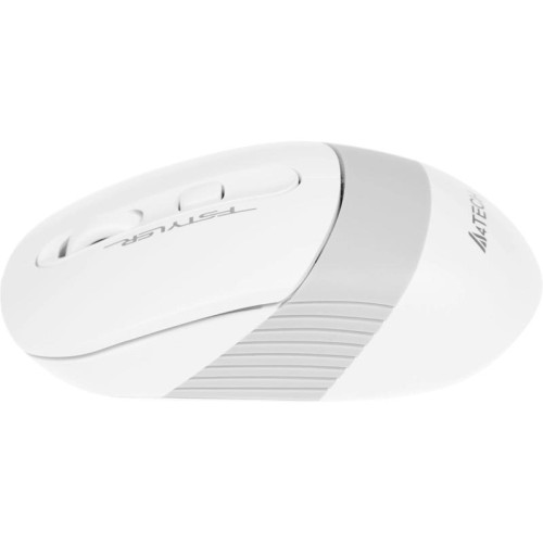 Мышь A4Tech Fstyler FG10S белый/серый оптическая 2000dpi silent беспров. USB для ноутбука 4but (FG10S WHITE)