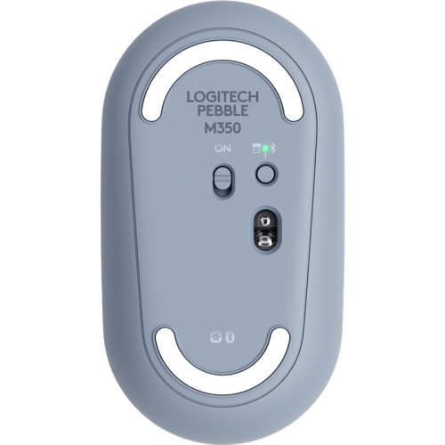 Мышь/ Logitech Wireless Mouse Pebble M350 BLUE GREY Мышь/ Logitech Wireless Mouse Pebble M350 BLUE GREY