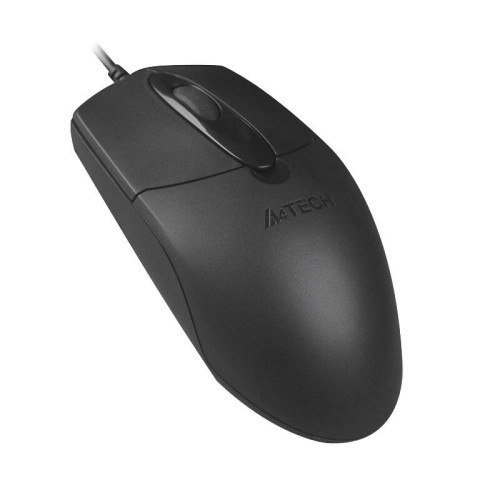 Мышь A4Tech OP-720S черный оптич. 1200dpi silent USB 2but