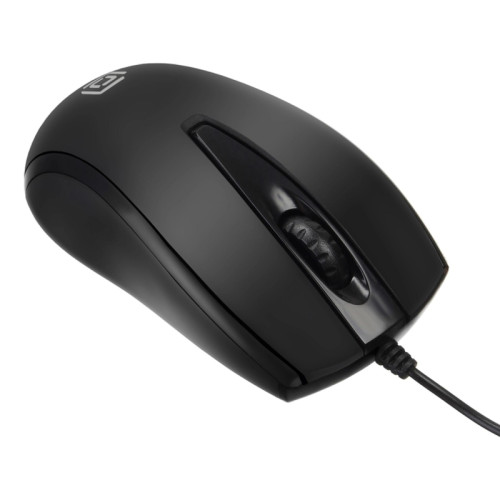 Мышь Oklick 325M черный оптическая 1200dpi USB для ноутбука 3but (1091340)