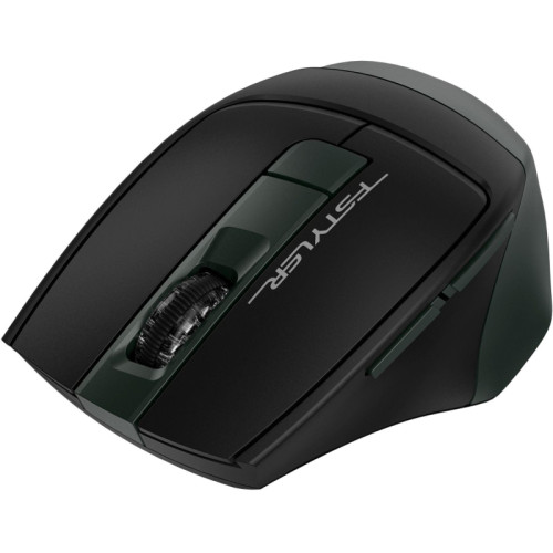 Мышь A4Tech Fstyler FB35S темно-зеленый/черный оптическая 2000dpi беспров. BT/Radio USB для ноутбука 5but (FB35S USB MIDNIGHT GREEN)