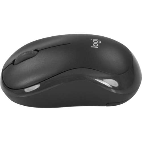 Мышь Logitech B175 черный оптическая 1000dpi беспров. USB для ноутбука 2but (910-004332)