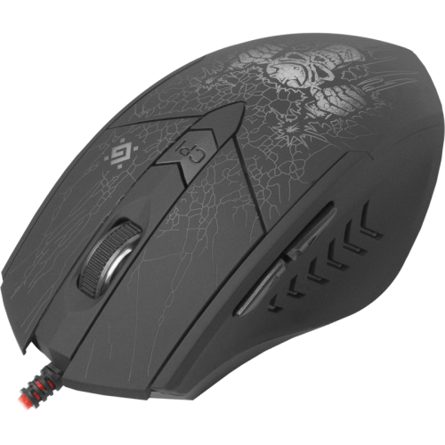 Defender Проводная игровая мышь Doom Fighter GM-260L оптика,6кнопок,800-3200dpi