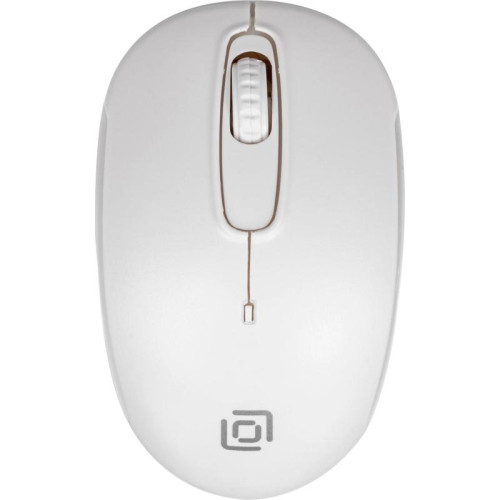 Мышь Oklick 505MW белый оптическая 1000dpi беспров. USB для ноутбука 3but (1018257)