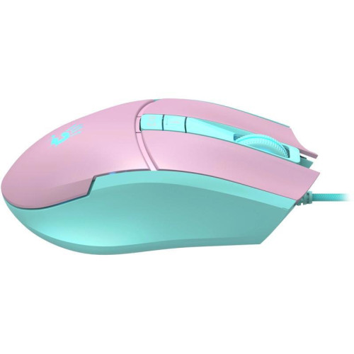 Мышь A4Tech Bloody L65 Max розовый/голубой оптическая 12000dpi USB 6but (L65 MAX/SKY PINK) Мышь A4Tech Bloody L65 Max розовый/голубой оптическая 12000dpi USB 6but (L65 MAX/SKY PINK)