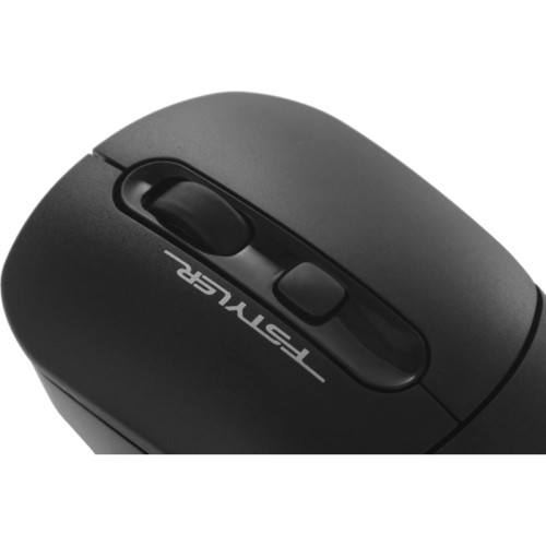 Мышь A4Tech Fstyler FB10CS черный оптическая 2000dpi silent беспров. BT/Radio USB 4but (FB10CS USB STONE BLACK)