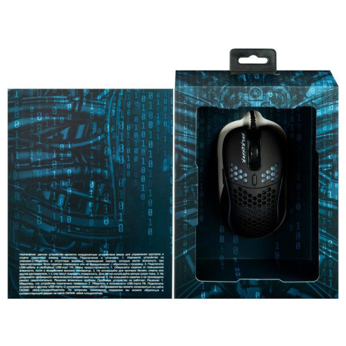 Мышь Oklick 713G NETRUNNER черный оптическая 3200dpi USB 6but (1465498)