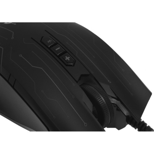 Мышь A4Tech Bloody Q82 черный/рисунок оптическая 6200dpi USB3.0 8but