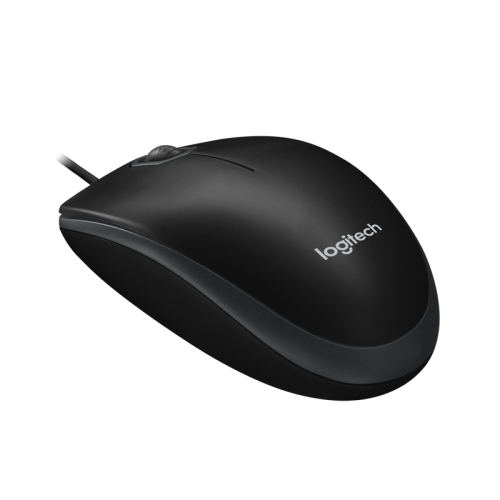 Logitech Optical Mouse B100  Black USB