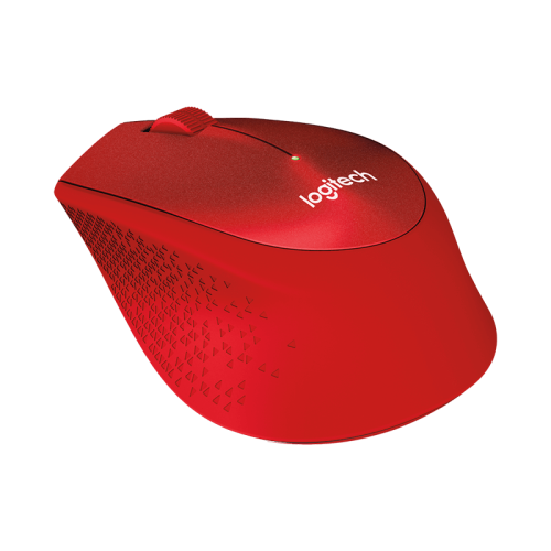 Мышь/ Logitech Wireless Mouse M330 SILENT PLUS,RED