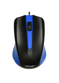 Мышь Acer OMW011 черный/синий оптическая 1200dpi USB 3but (ZL.MCEEE.002)