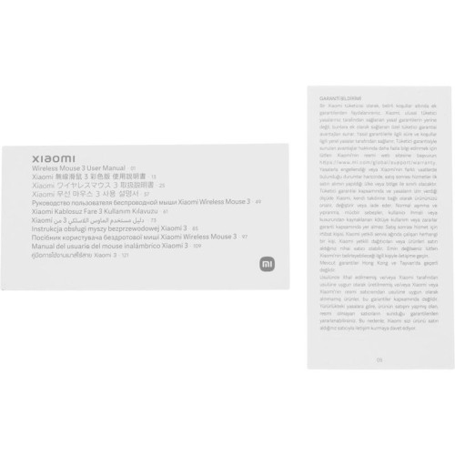 Мышь Xiaomi Wireless Mouse 3 черный оптическая 1200dpi silent беспров. BT/Radio USB для ноутбука 4but (BHR8913GL)