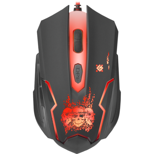 Defender Проводная игровая мышь Skull GM-180L оптика,6кнопок,800-3200dpi Defender Проводная игровая мышь Skull GM-180L оптика,6кнопок,800-3200dpi