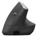 Мышь Logitech MX Vertical черный оптическая 4000dpi беспров. BT/Radio USB 4but (910-005451)