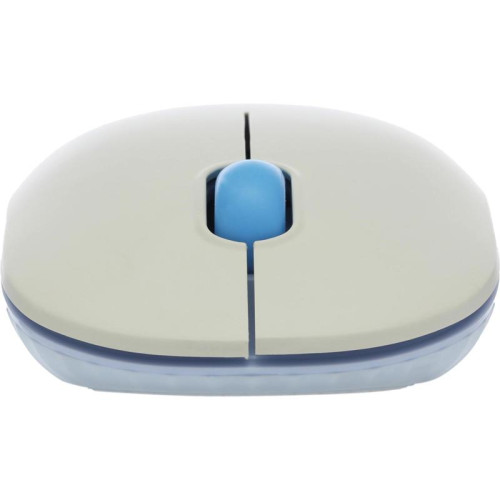 Мышь Acer OMR205 белый/голубой оптическая 1200dpi беспров. USB для ноутбука 3but (ZL.MCEEE.02H)