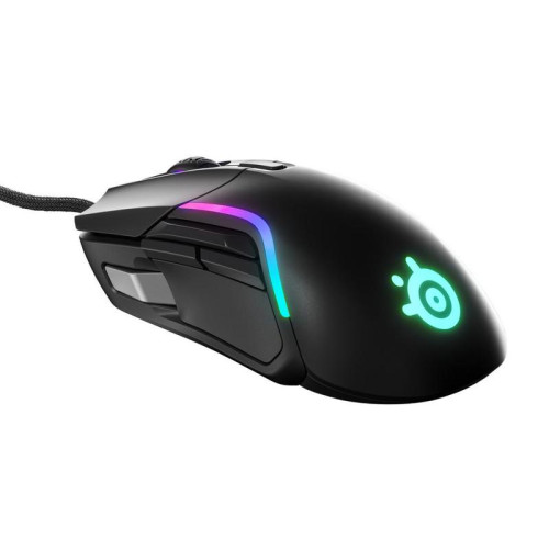 Мышь Steelseries Rival 5 черный оптическая 18000dpi USB 9but (62551)