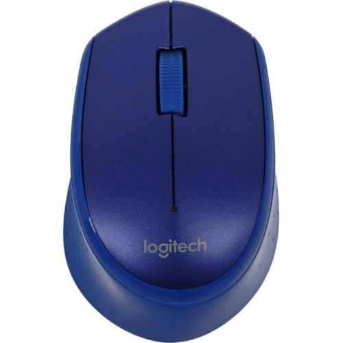 Мышь Logitech M330 Silent Plus синий оптическая 1000dpi silent беспров. USB 2but (910-004925)