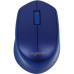 Мышь Logitech M330 Silent Plus синий оптическая 1000dpi silent беспров. USB 2but (910-004925)