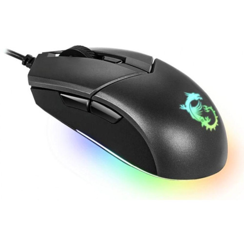 Мышь MSI Clutch GM11 черный оптическая 5000dpi USB 5but (S12-0402030-CLA)