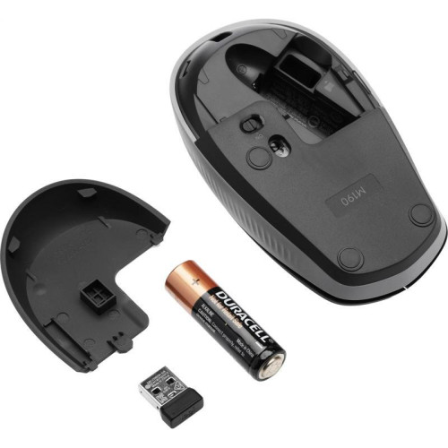 Мышь Logitech M190 черный оптическая 1000dpi беспров. USB 2but (910-005924)