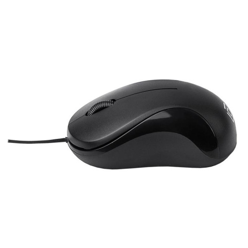 Мышь Oklick 115SR черный оптическая 1000dpi USB для ноутбука 3but (492888)