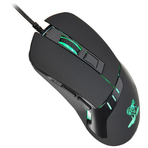 Мышь Oklick 865G Snake черный оптическая 2400dpi USB для ноутбука 6but (368643)