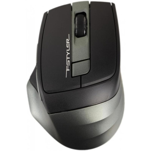 Мышь A4Tech Fstyler FB35 зеленый/черный оптическая 2000dpi беспров. BT/Radio USB для ноутбука 6but (FB35 MIDLIGHT GREEN)